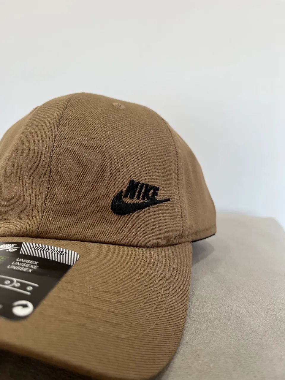 Boné Nike 100% Algodão Marrom - Foto 2