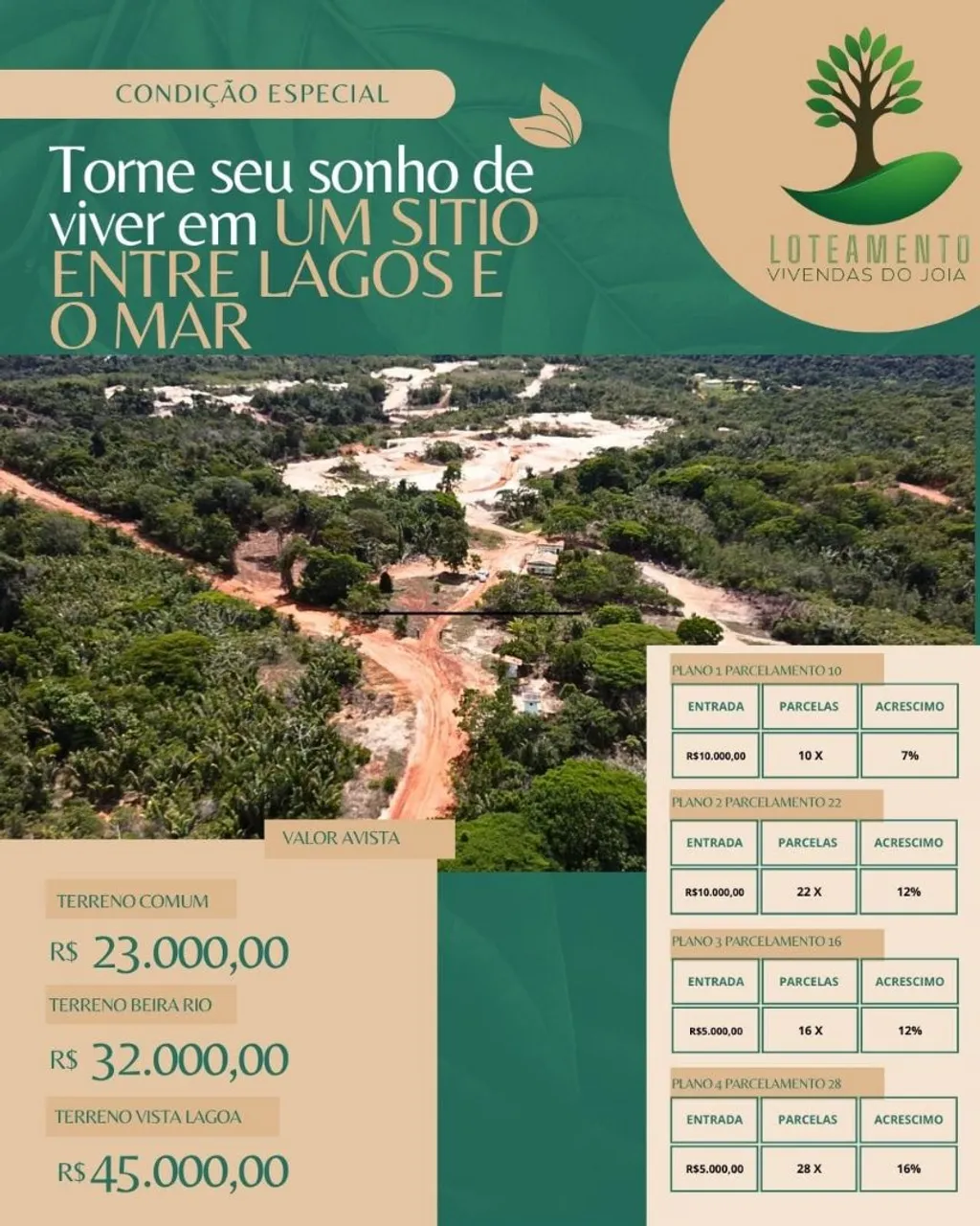 Lotes barra do pojuca