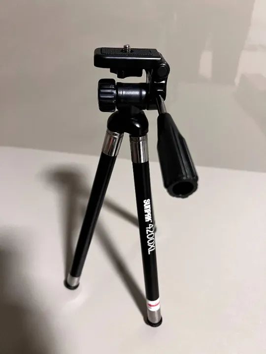 Tripé Platinum Plus da Sunpak 4200XL (preto) - Foto 3