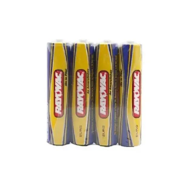 PILHA RAYOVAC AMARELINHA PALITO AAA C/ 4 UNID 066955 - Foto 2