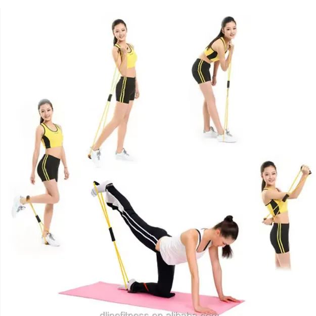 Elástico extensor em oito treino  - Foto 4