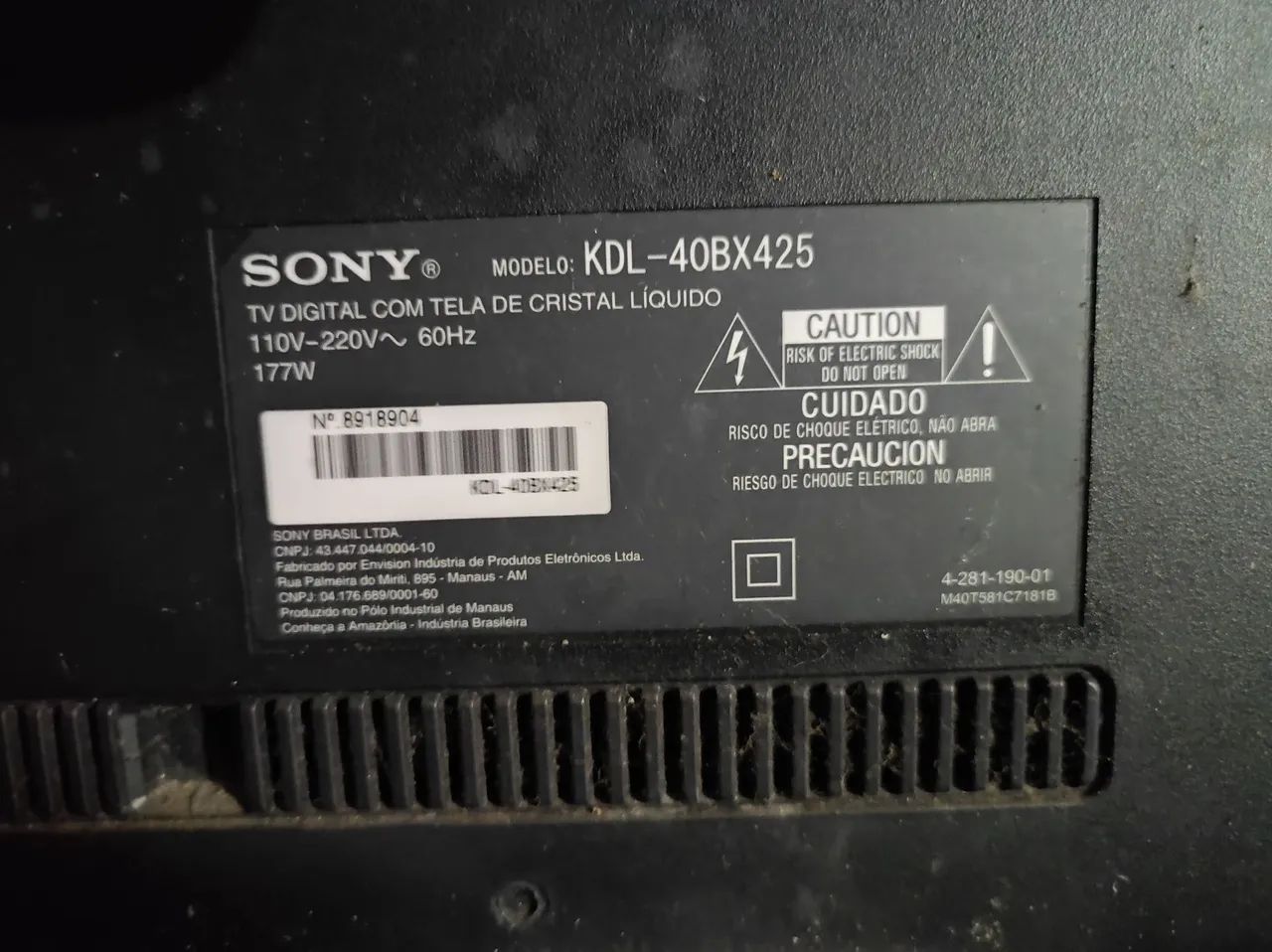 TV Sony 40 polegadas Full hd - Foto 4