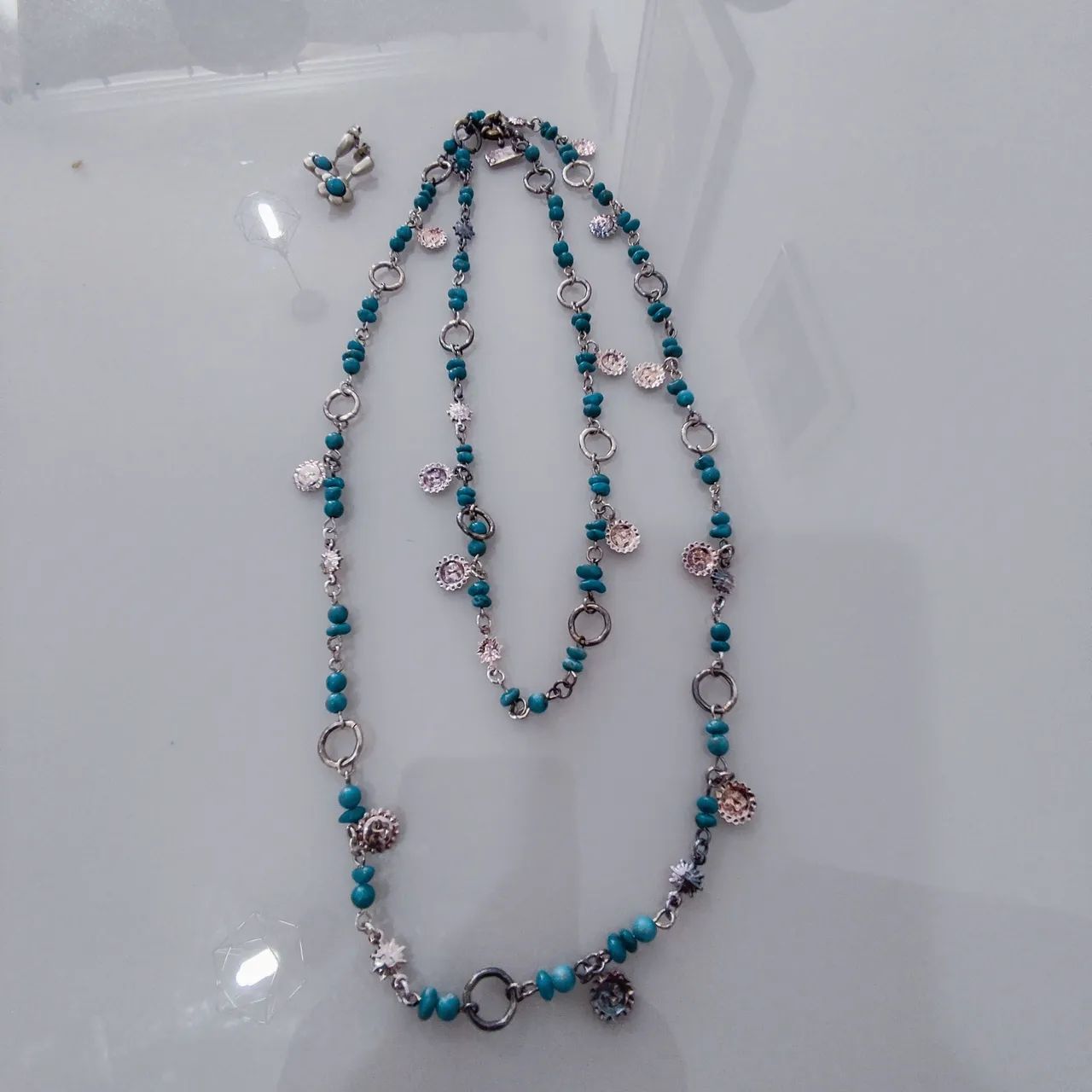 Conjunto de colar e brinco - Foto 2