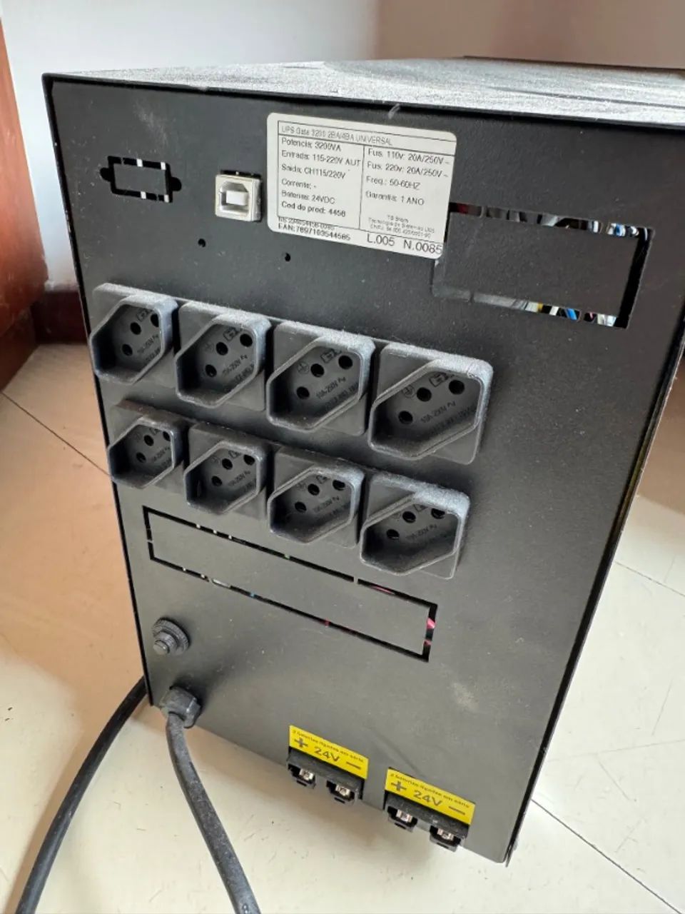 Nobreak ts shara 3200 + DUAS (2) BATERIAS FREDOM DF1000 OPORTUNIDADE