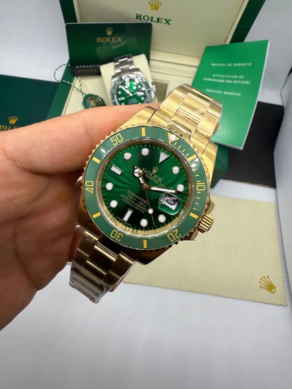 Relogio Rolex Submariner Gold Automático  - Foto 2