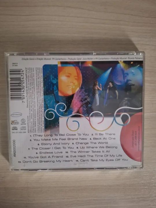 CD Dupla Cídia e Dan Duetos Românticos 2006 - Foto 2