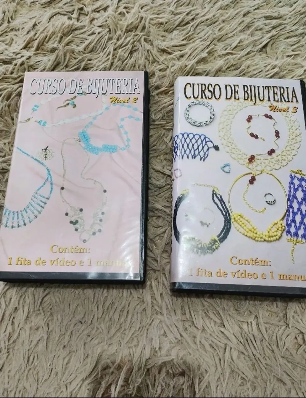 Curso de Bijuteria Nível 2 e 3 - Aprenda a criar suas joias! Fita VHS disk-biju $30,00