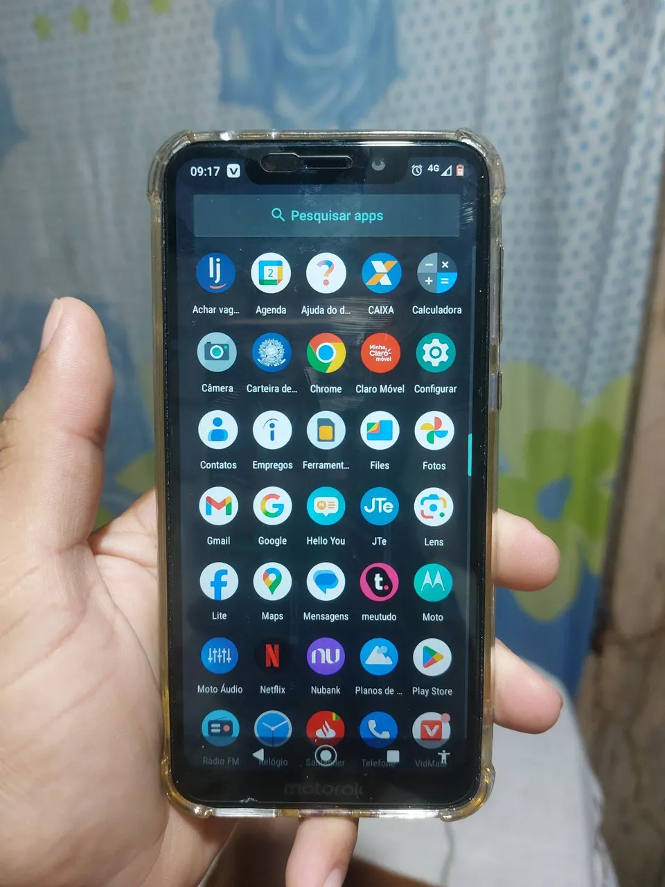 Celular completo moto one 