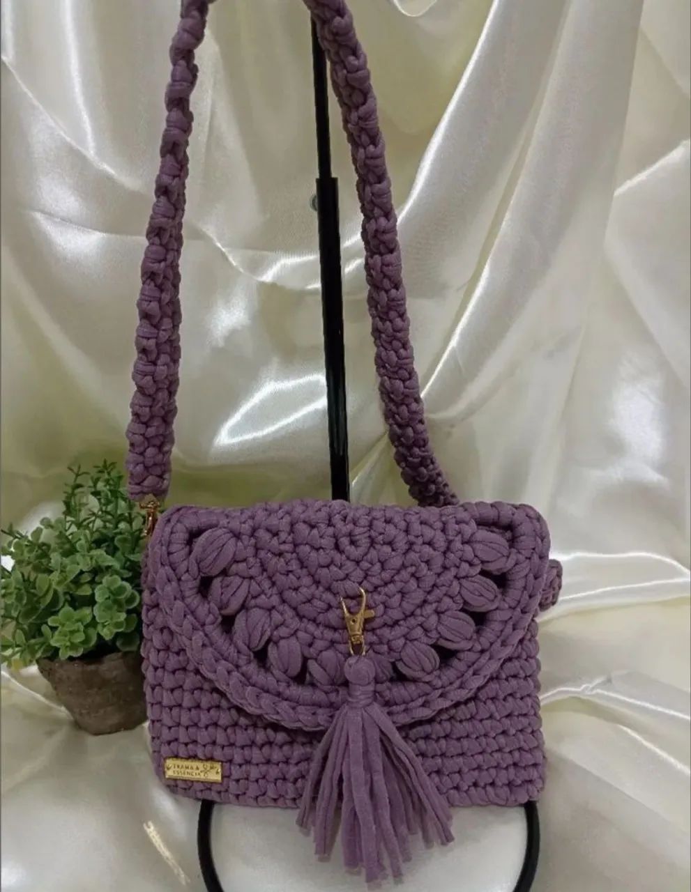 Bolsa Crochê Fran  - Foto 2