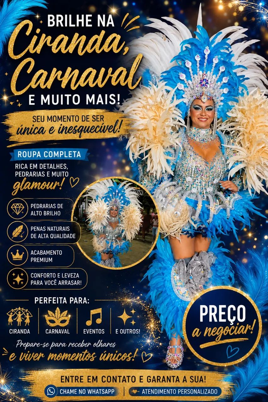 Vestido de ciranda 