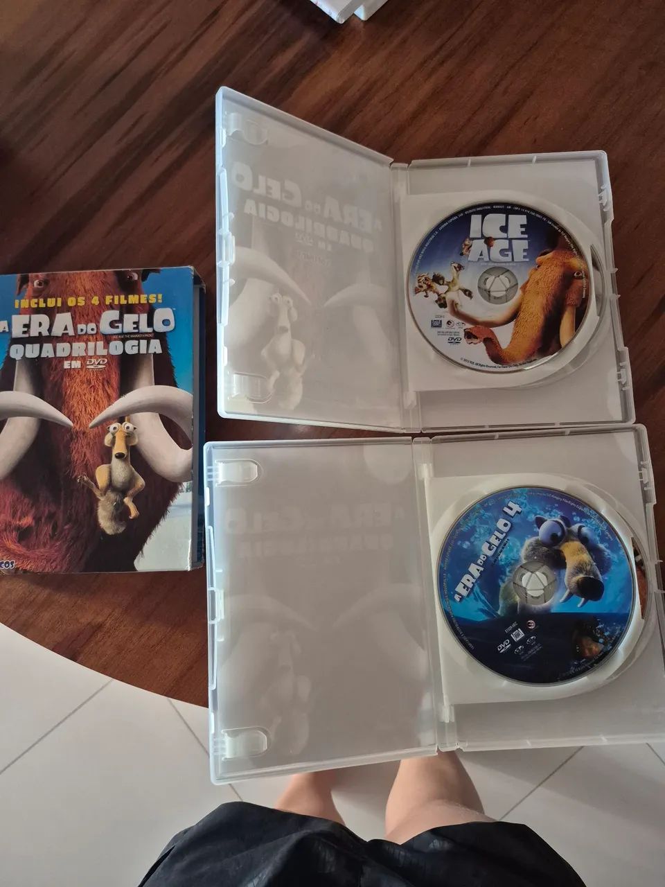Dvd a era do gelo 4 discos  - Foto 3
