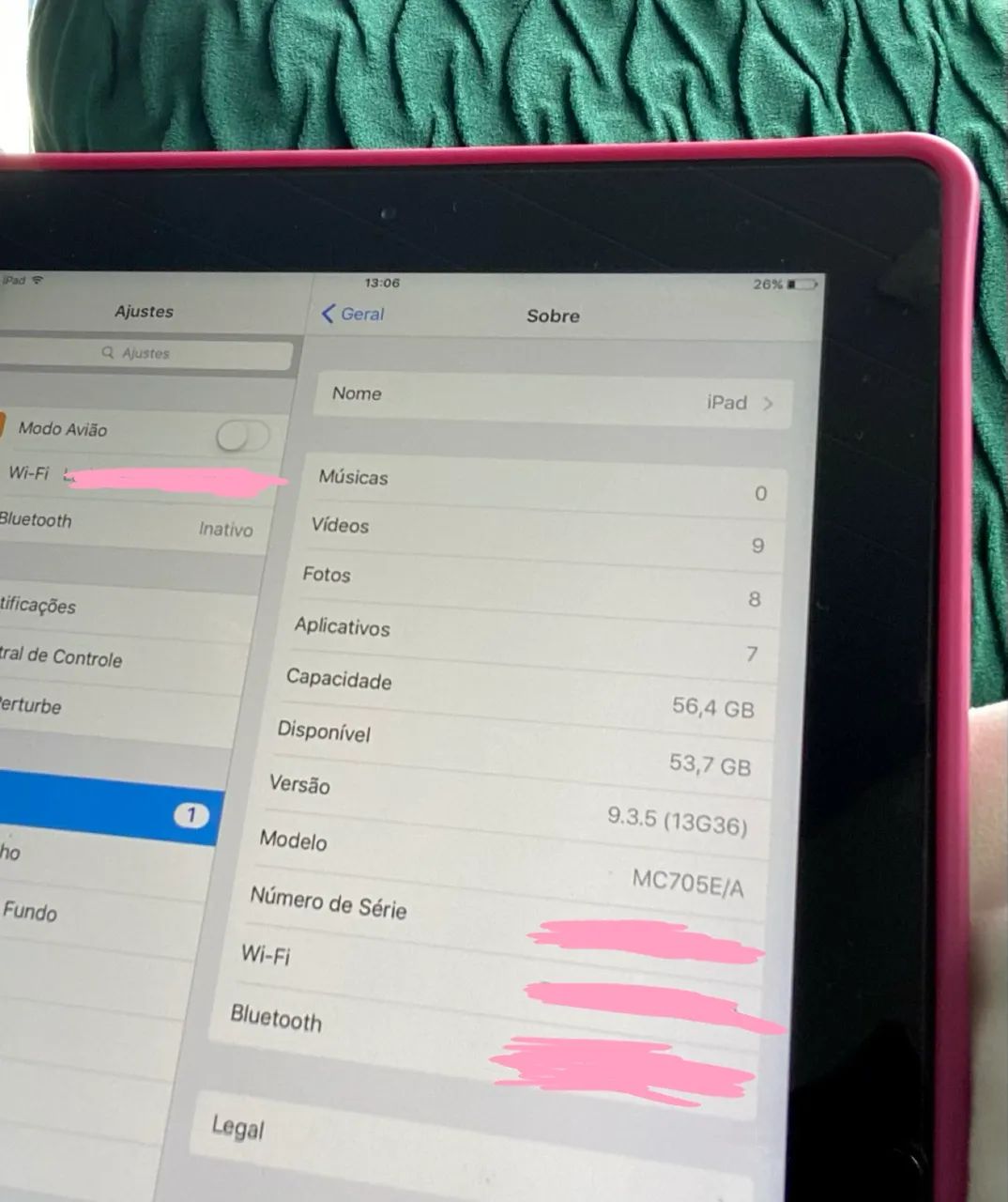 iPad 3ª Geração 64GB Wi-Fi Desbloqueado Completo + Acessórios - Foto 3