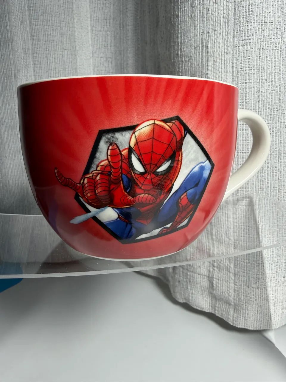 Caneca Homem Aranha coleção Marvel Tazos 