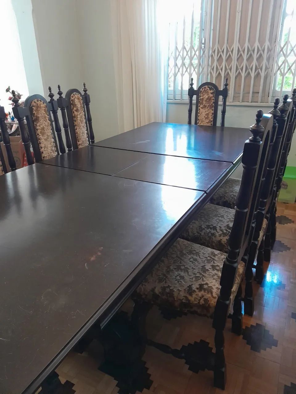 Conjunto Sala de Jantar em estilo colonial. - Foto 2