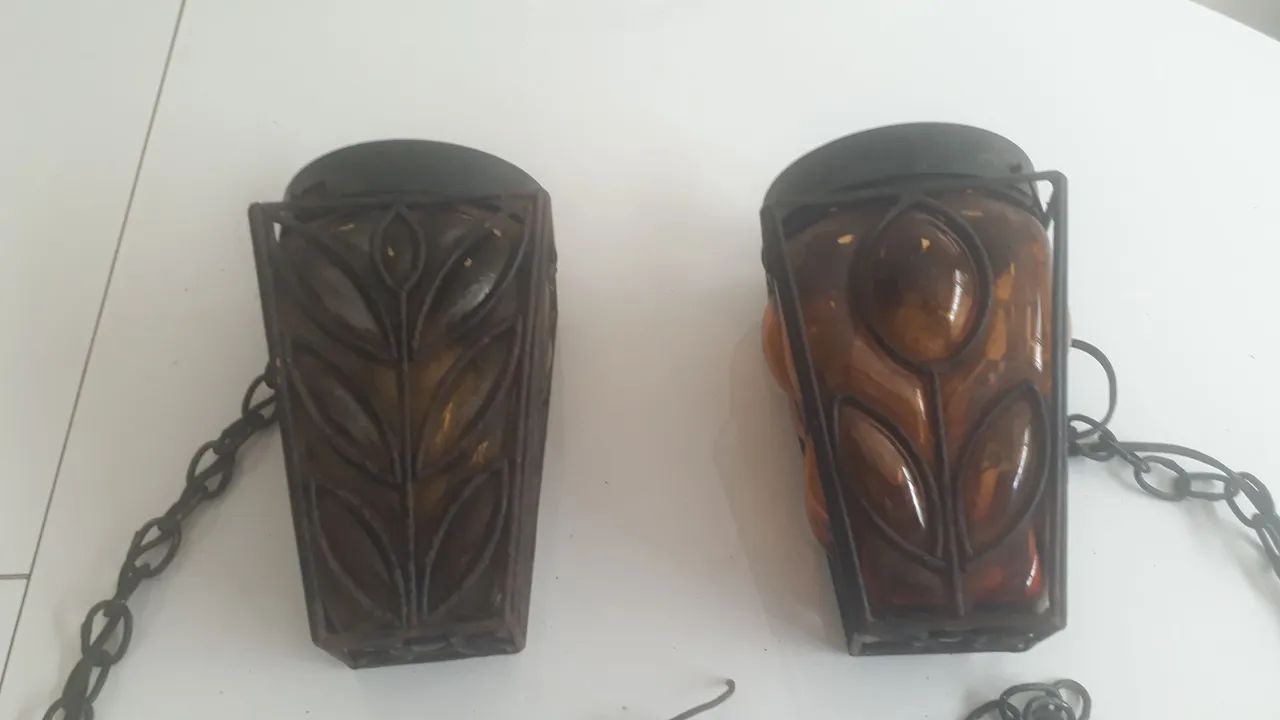 Lustres antigos lote - Foto 2