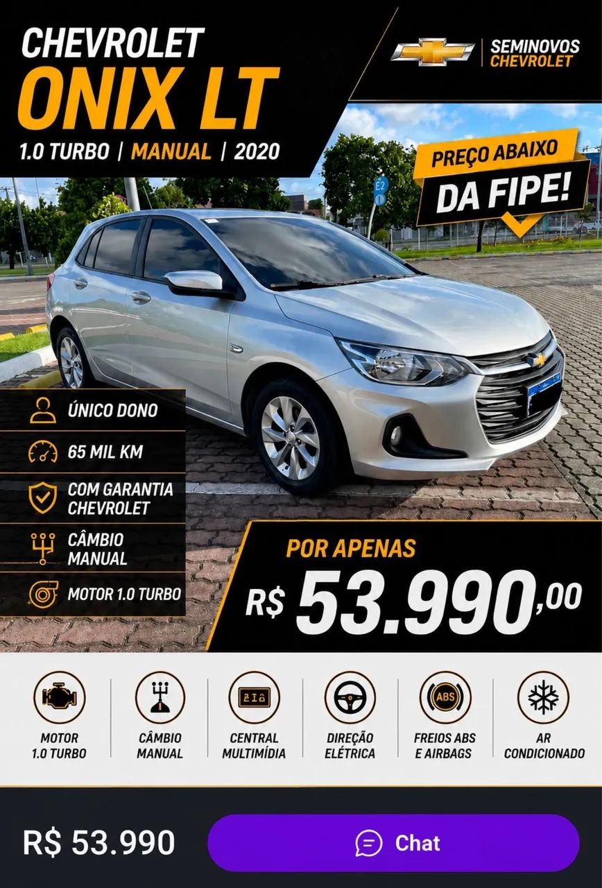 Chevrolet Onix 2020