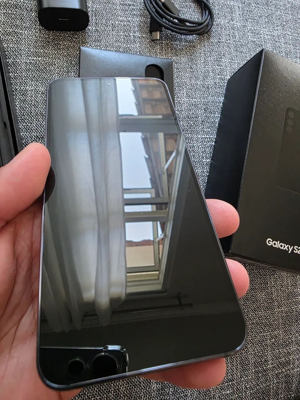 Galaxy 23 256 GB  Impecável  com Caixa e Nota Fiscal Preto - Foto 5