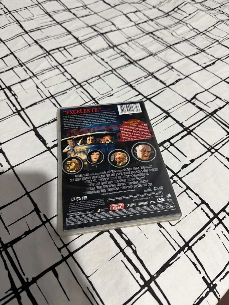 DVD Filme Original A Casa Monstro Monster House Impecável - Foto 2