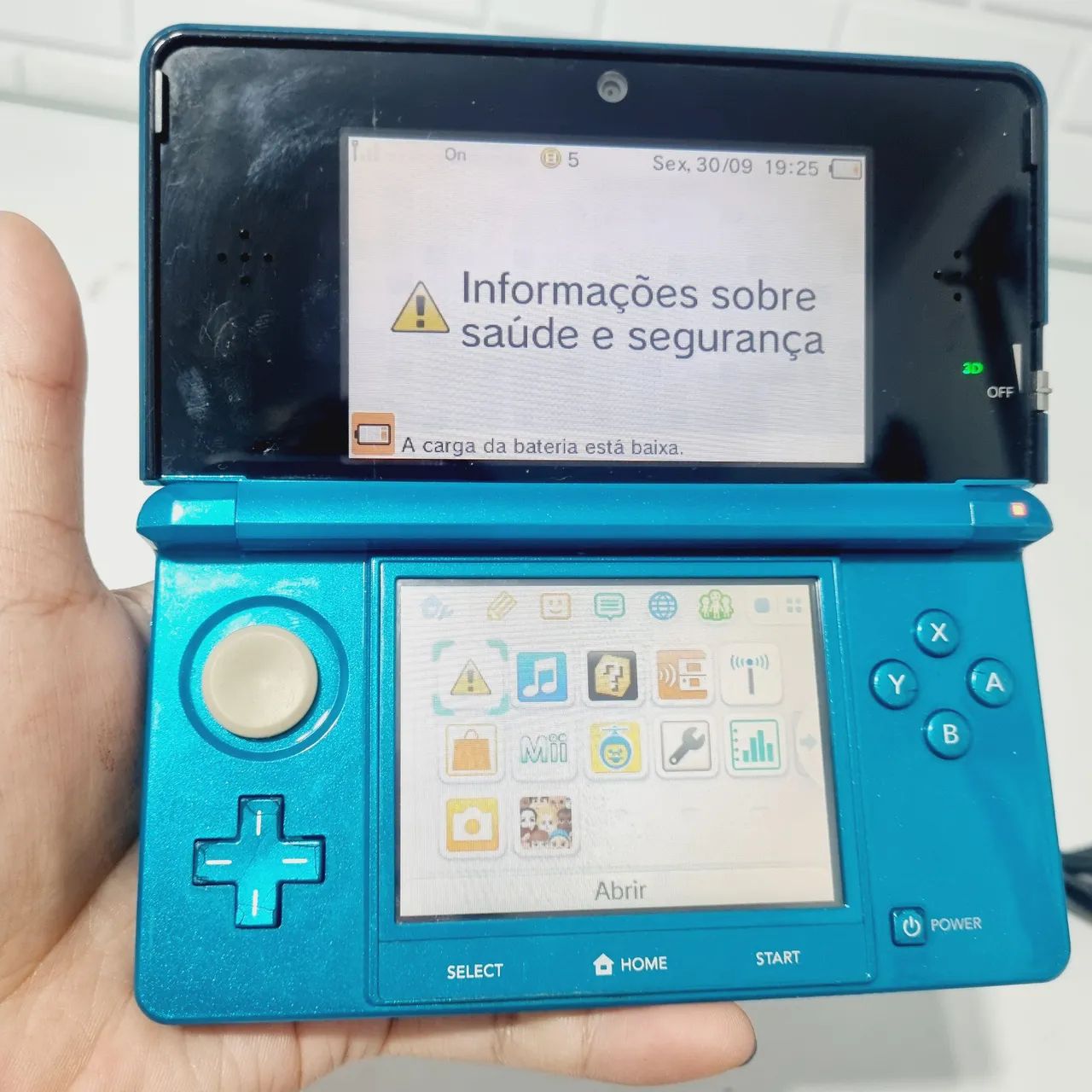 466- DESBLOQUEADO 3DS OLD AZUL - Consoles de Vídeo Game - Vila