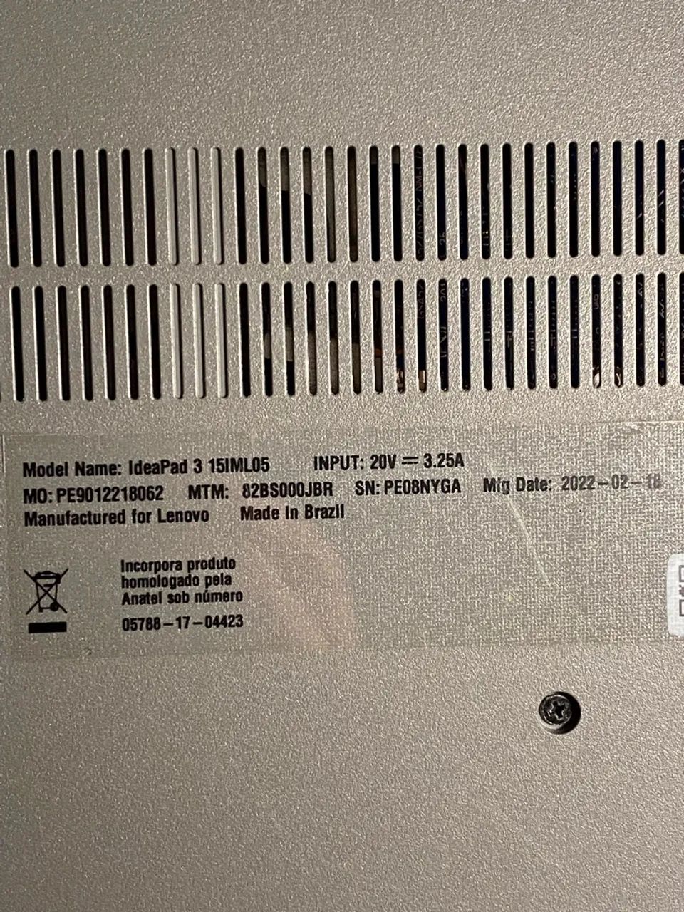 Notebook Lenovo IdeaPad 3 - 4GB RAM/256GB SSD - Foto 4