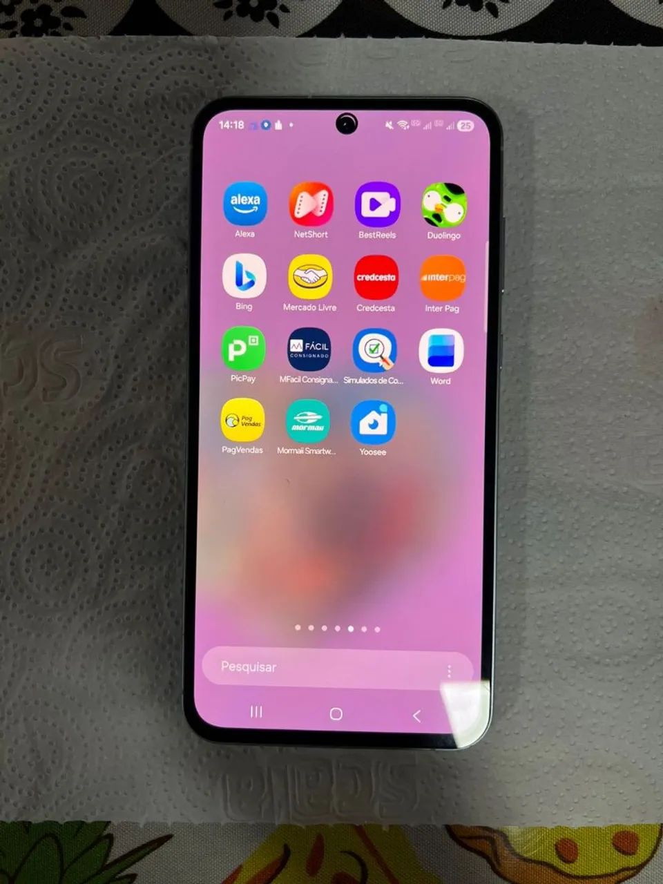 Vende se um A55 256 GB, 5Gsem marcas de uso possui nota fiscal  - Foto 2