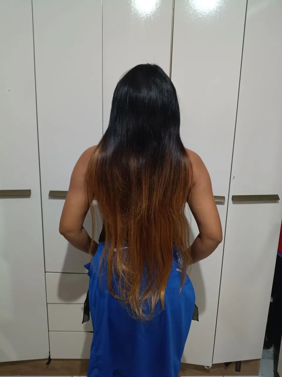 Cabelo humano na tela  - Foto 2