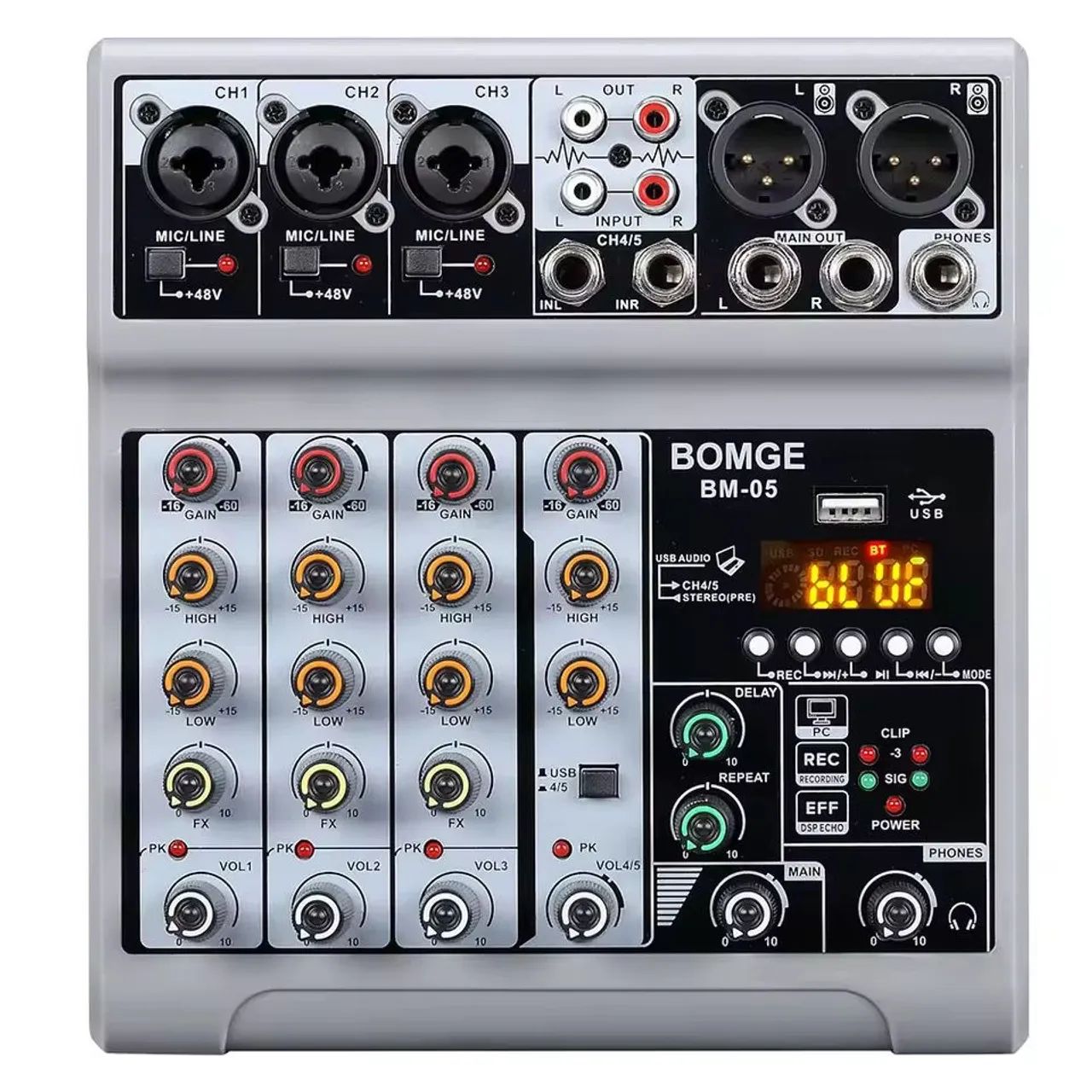 Transmissor sem fio para microfones e instrumentos musicais