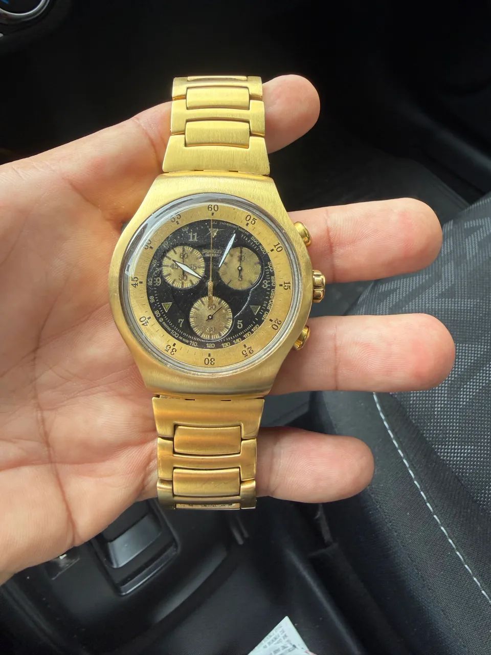 Swatch Cara preta pirâmide  - Foto 3
