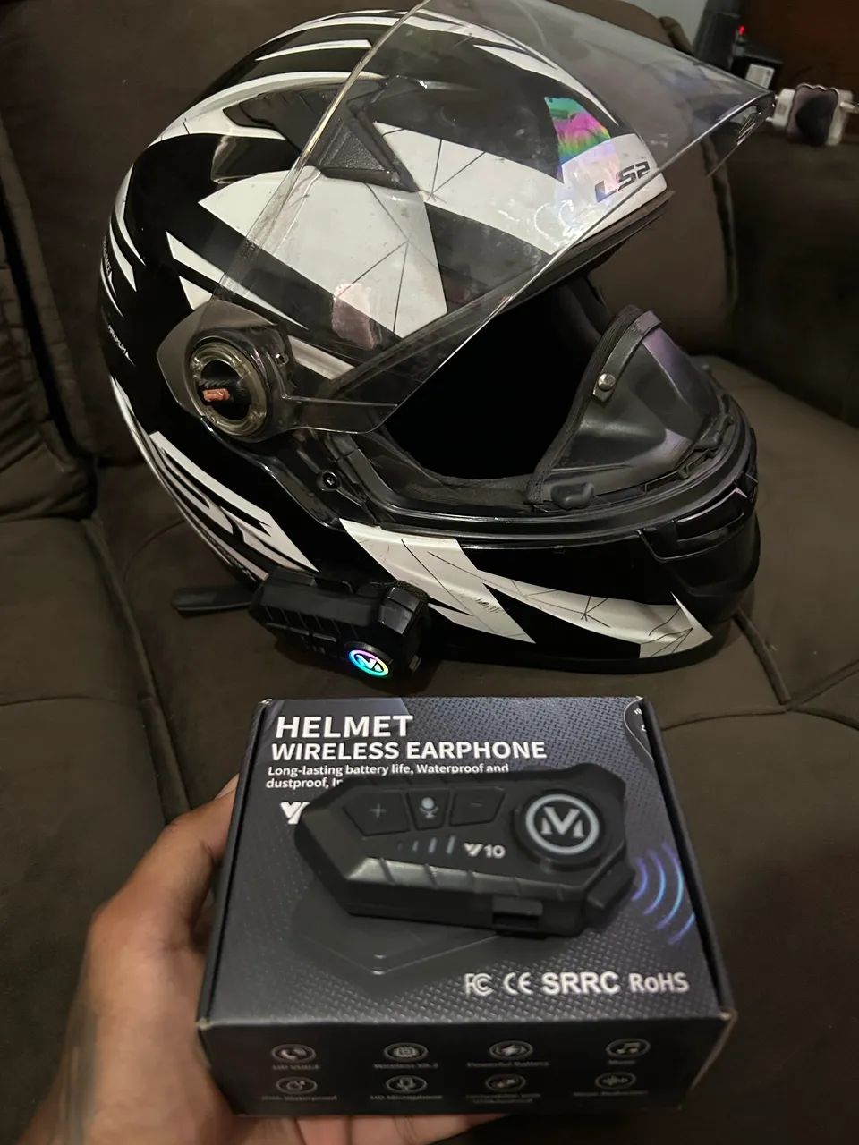 Comunicador pra capacete 