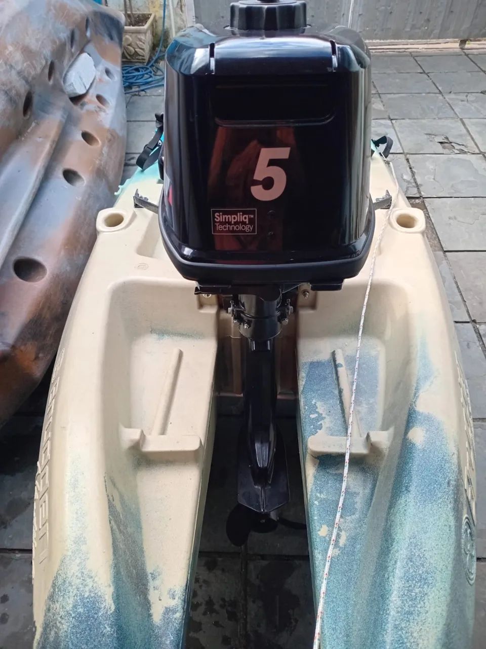Motor de popa 5HP - Foto 5