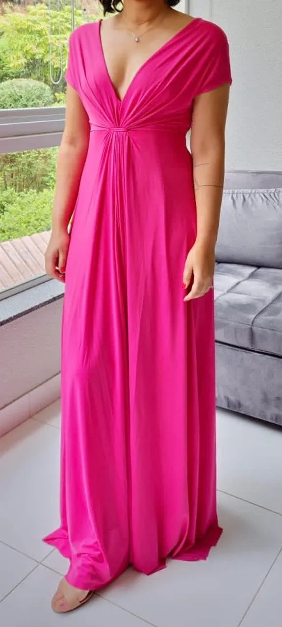 Vestido madrinha Pink