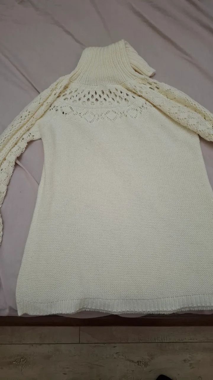 blusa de lã