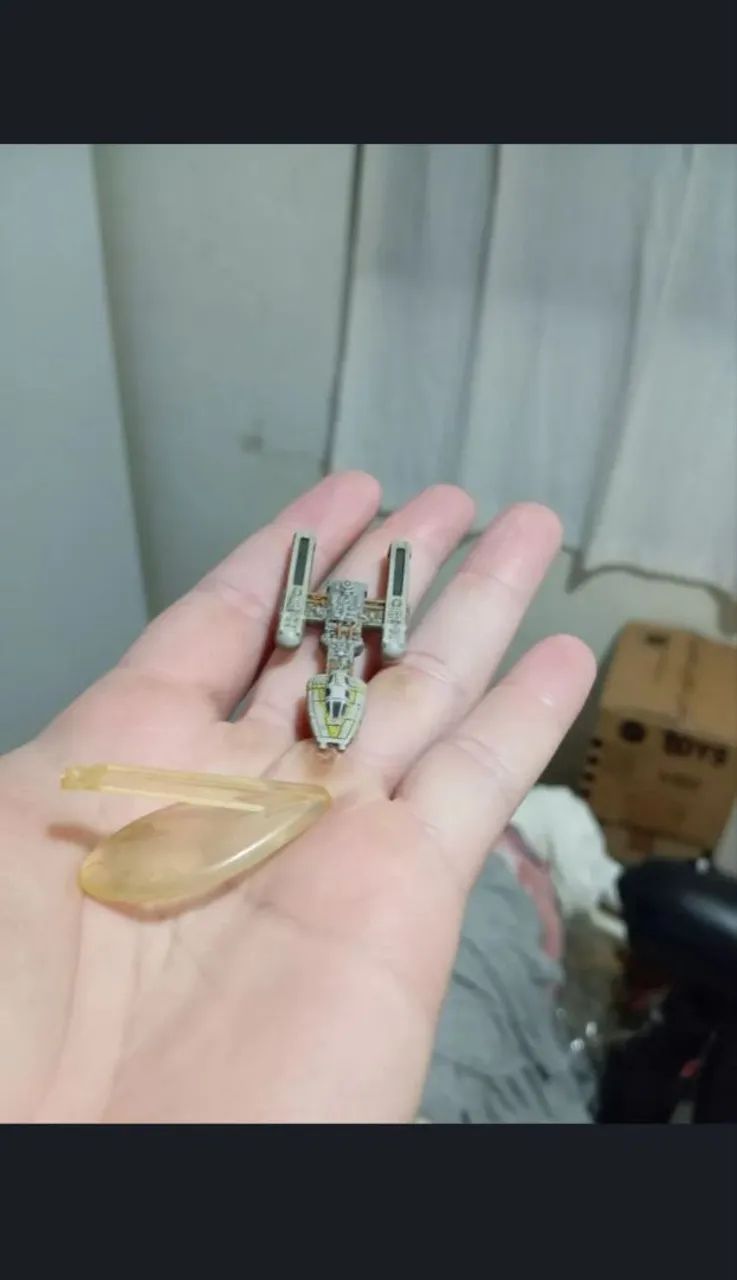 Star Wars naves micro machine 1996 e tie bomber - Foto 2