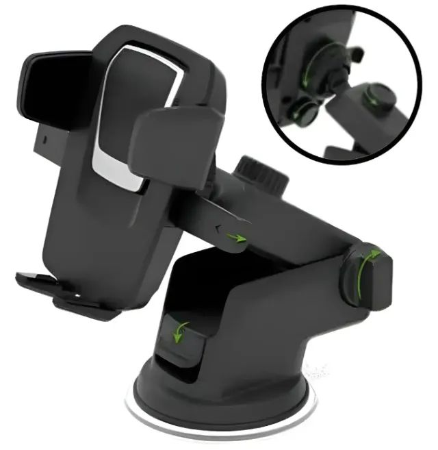 Suporte Celular Carro Veicular Trava Automática Anti Queda - Foto 5