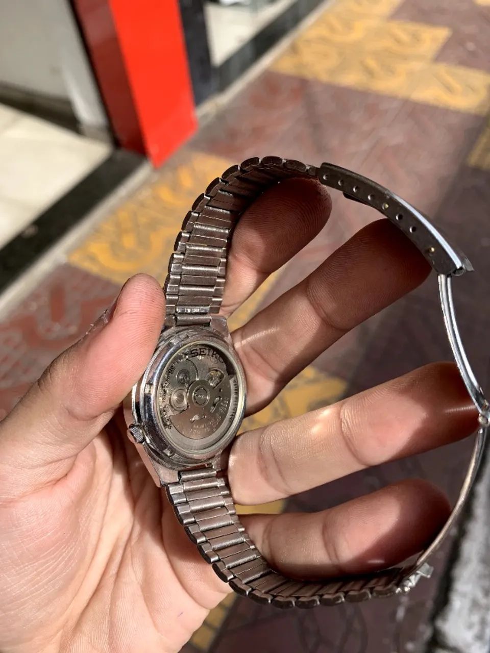 Relogio Seiko 5 Automatico Globo Fundo Transparente - Foto 2