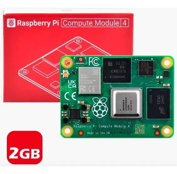 Raspberry Pi4 Compute Module B 2GB RAM ANATEL Novas com NF