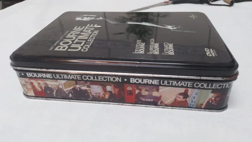 DVD Box De Lata Triplo Bourne Ultimate Collection - 3 Filmes ( 24851 ) - Foto 4