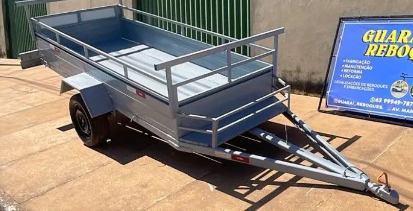 Carretinha de carga aberta  - Foto 2