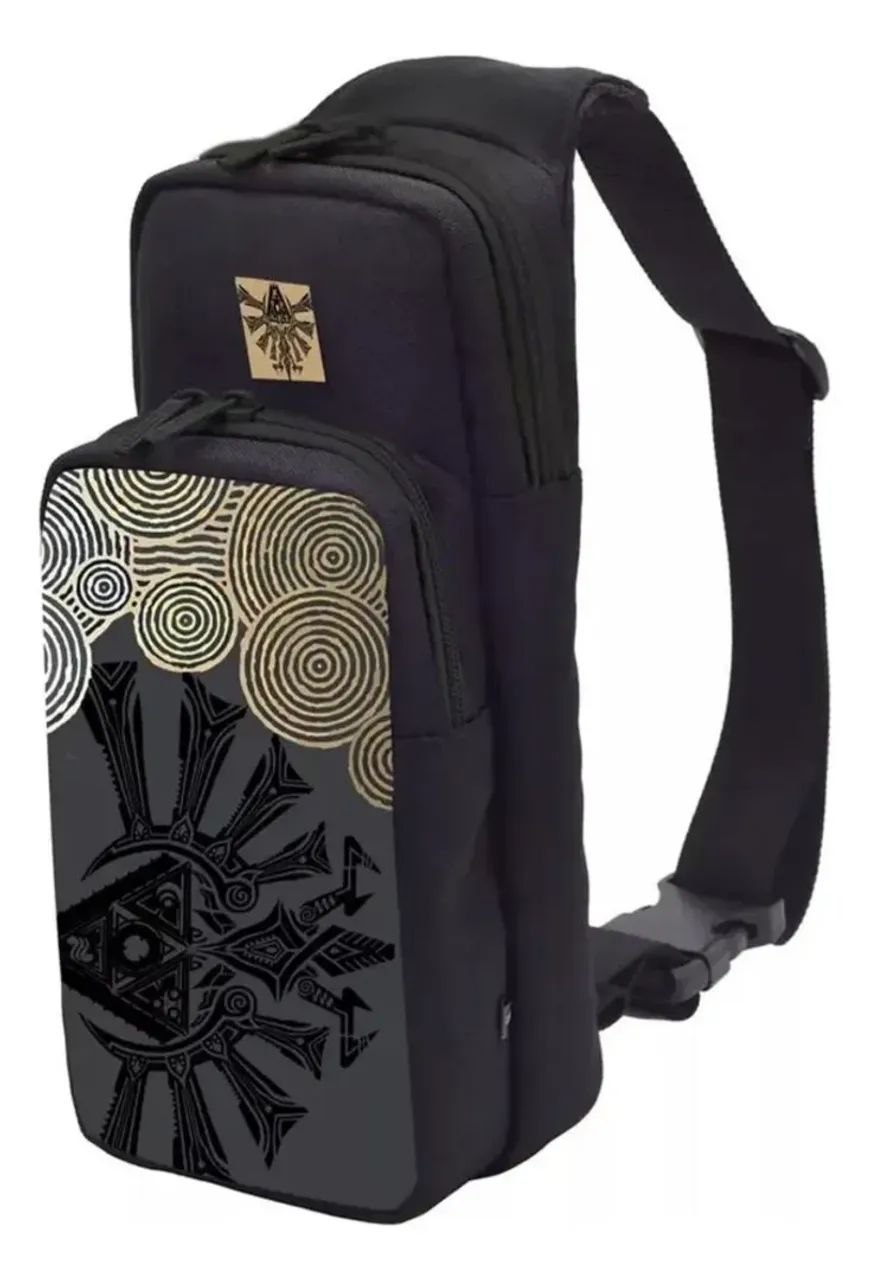 Mochila pra Nintendo switch edição Zelda + chaveiro Master sword
