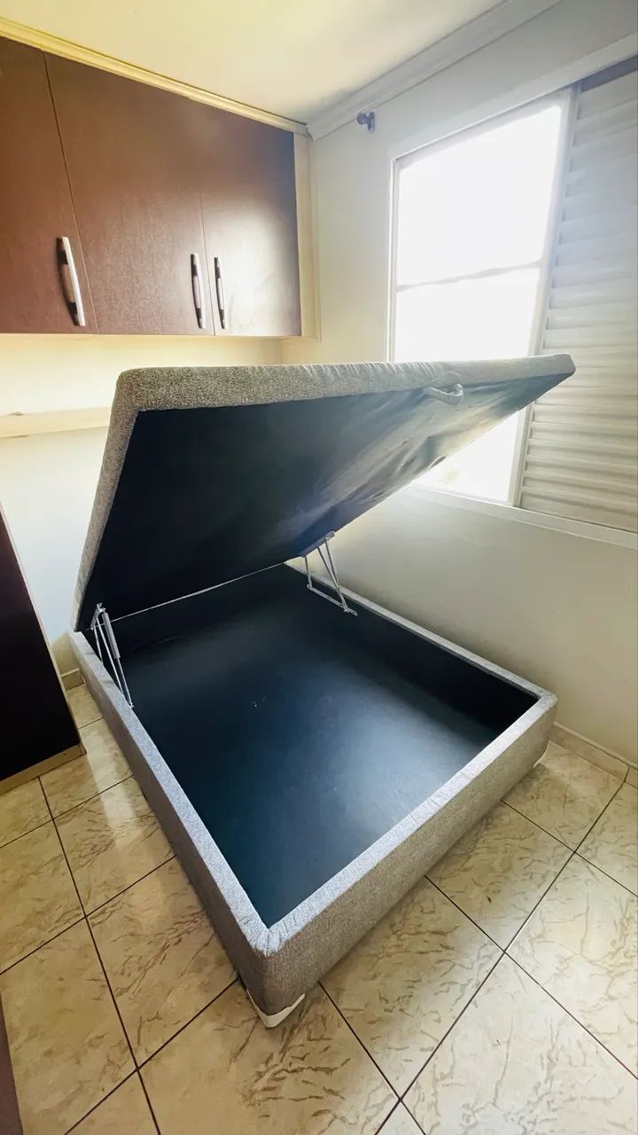 Cama Box casal sem colchão - Foto 3