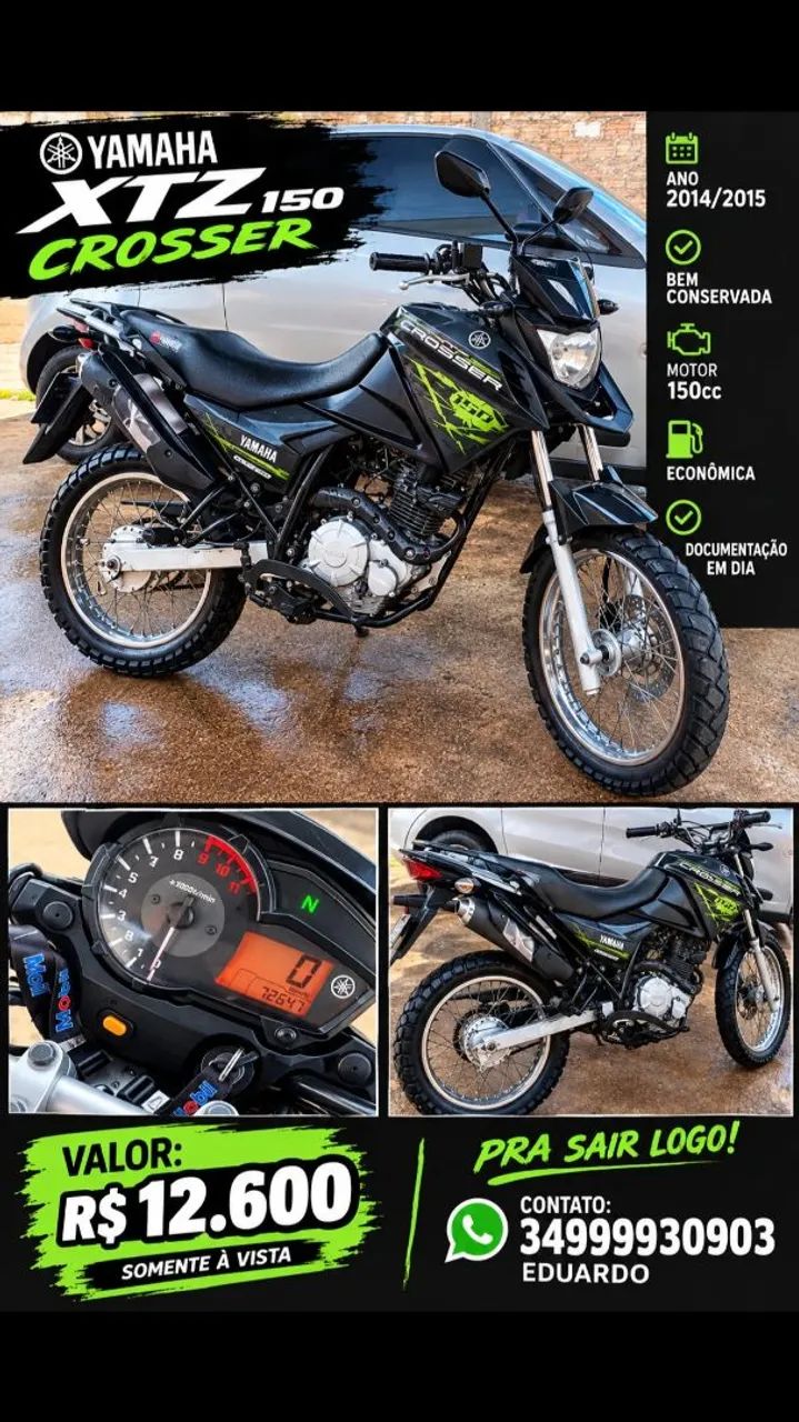 Vendo moto bem conservada 
