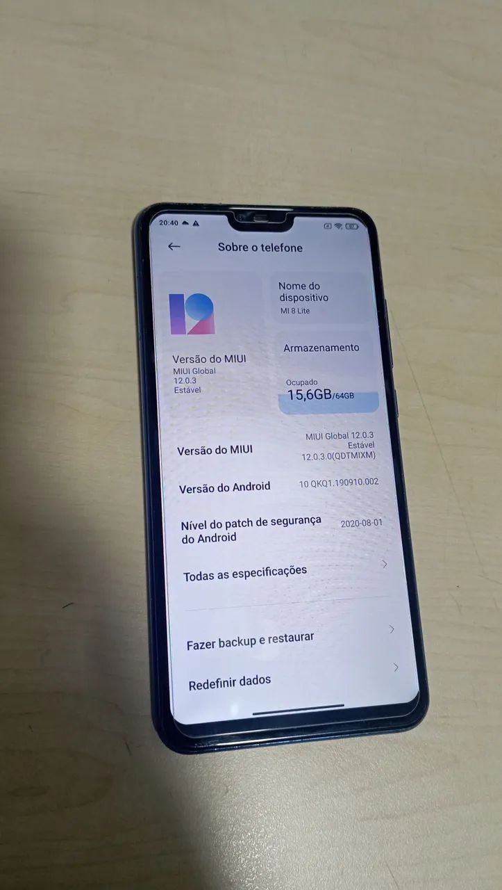 Xiaomi Mi 8 Lite - 64GB | Usado | Ótimo Estado