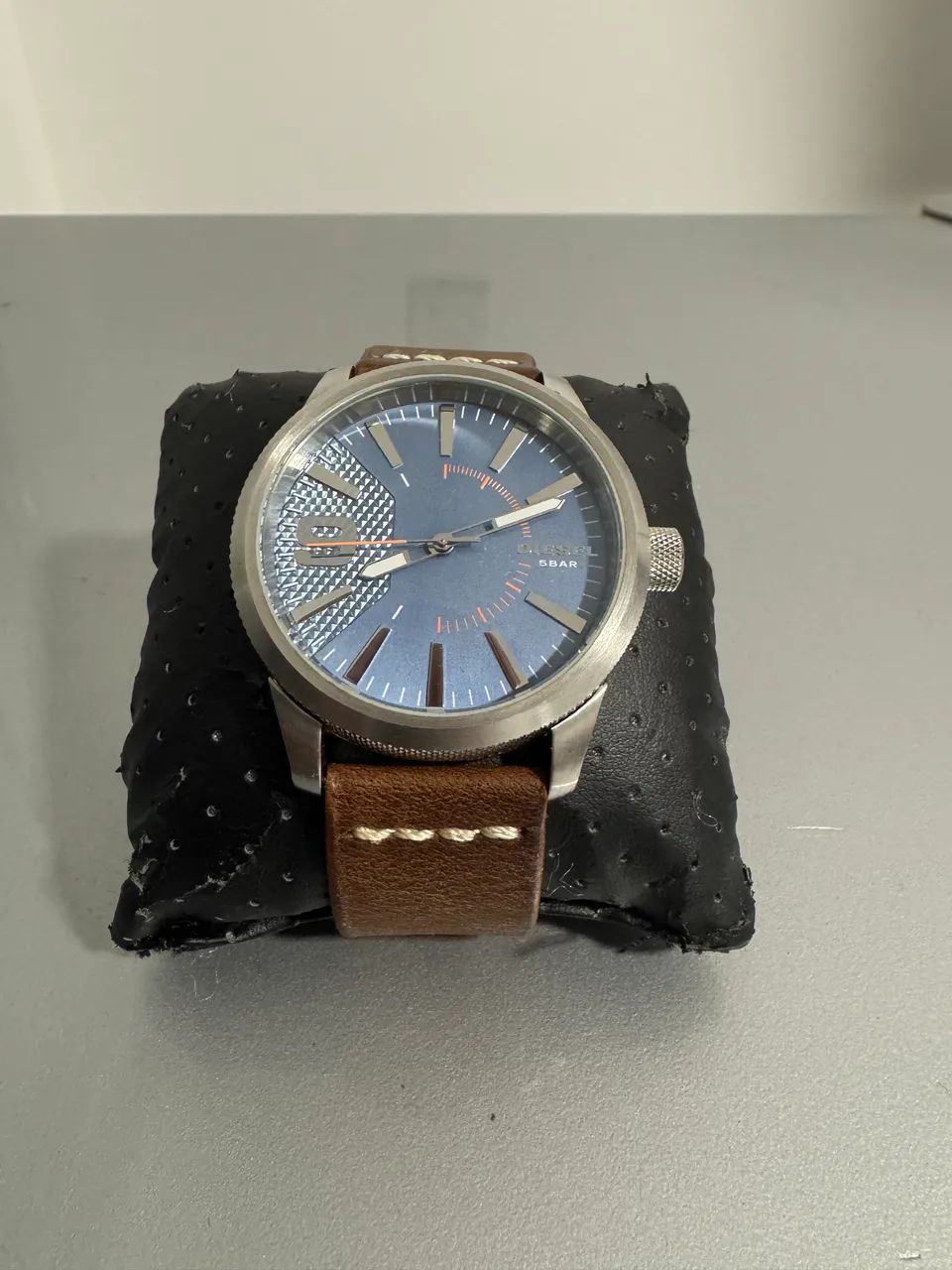 Relogio diesel pulseira de couro dz1804 original