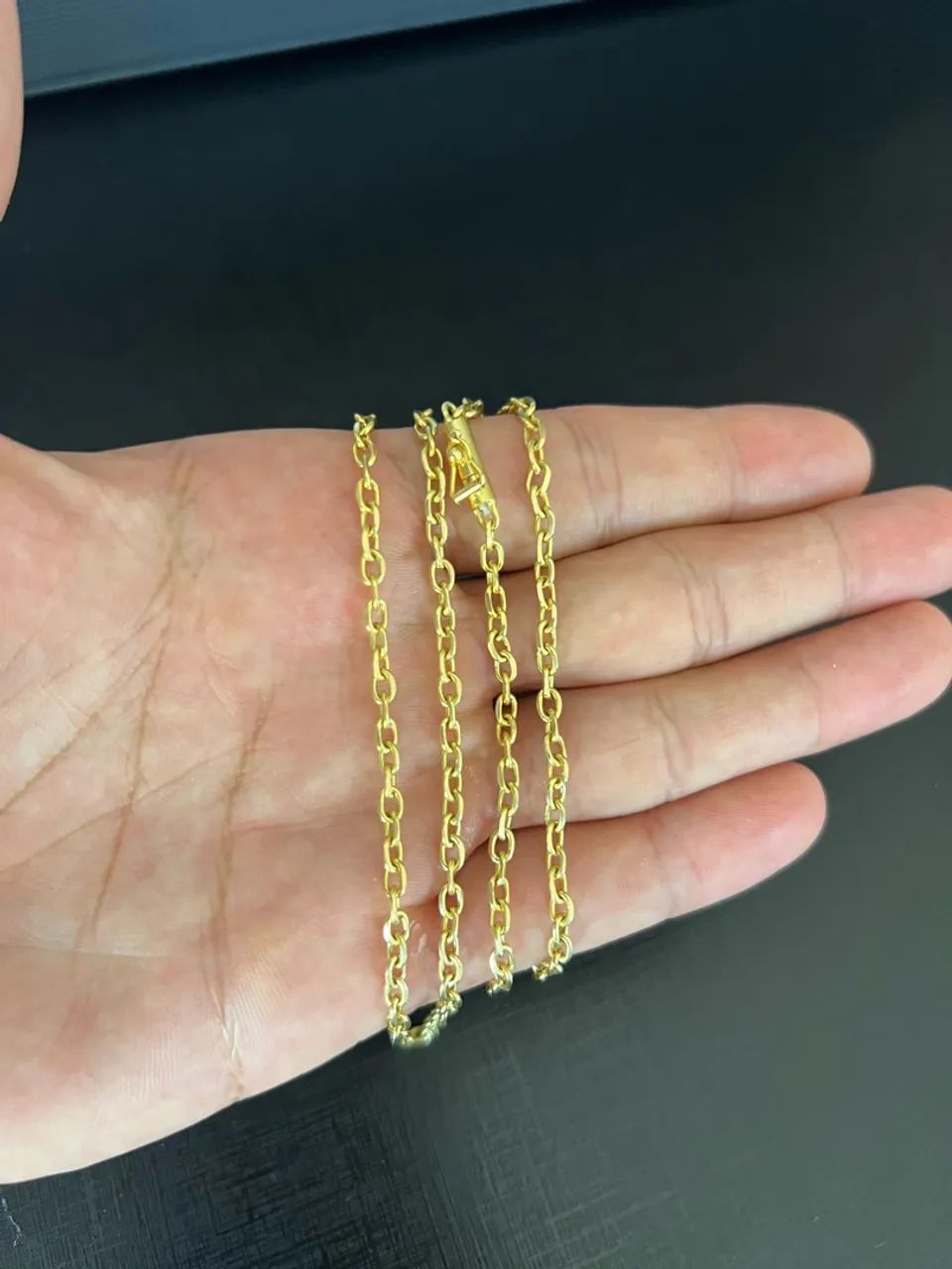 Cordão Cartier Maciço Ouro 18k - Foto 2