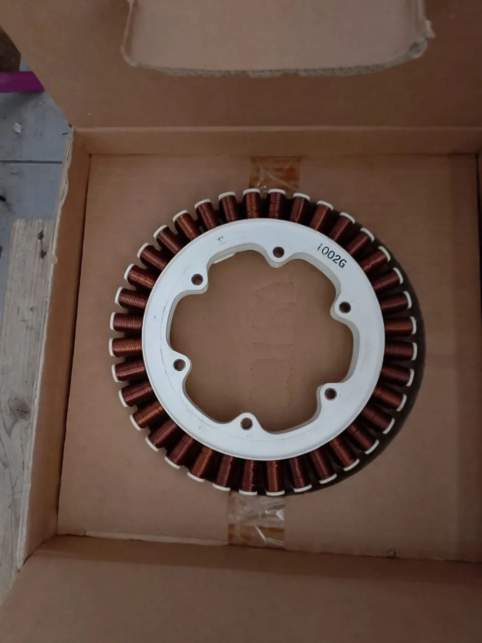Motor Estator Da Lava E Seca Lg Wd1485 Wd1412 Wd1485 Novo - Foto 2