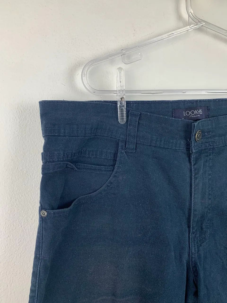 Bermuda jeans masculina azul 46 - Foto 2