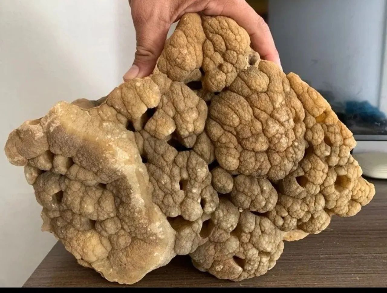  Ônix Poroso (mármore-ônix) Com 8.800g E 30cm - Foto 2