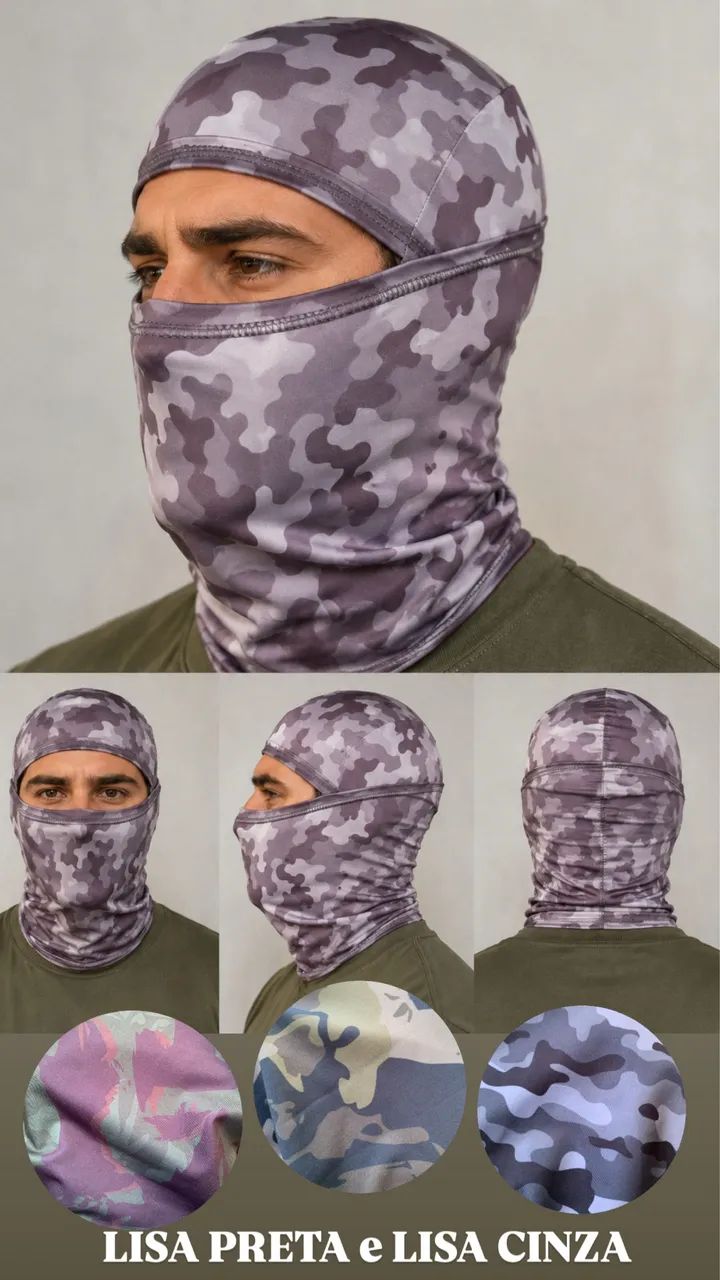 Balaclava UV - Máxima qualidade 