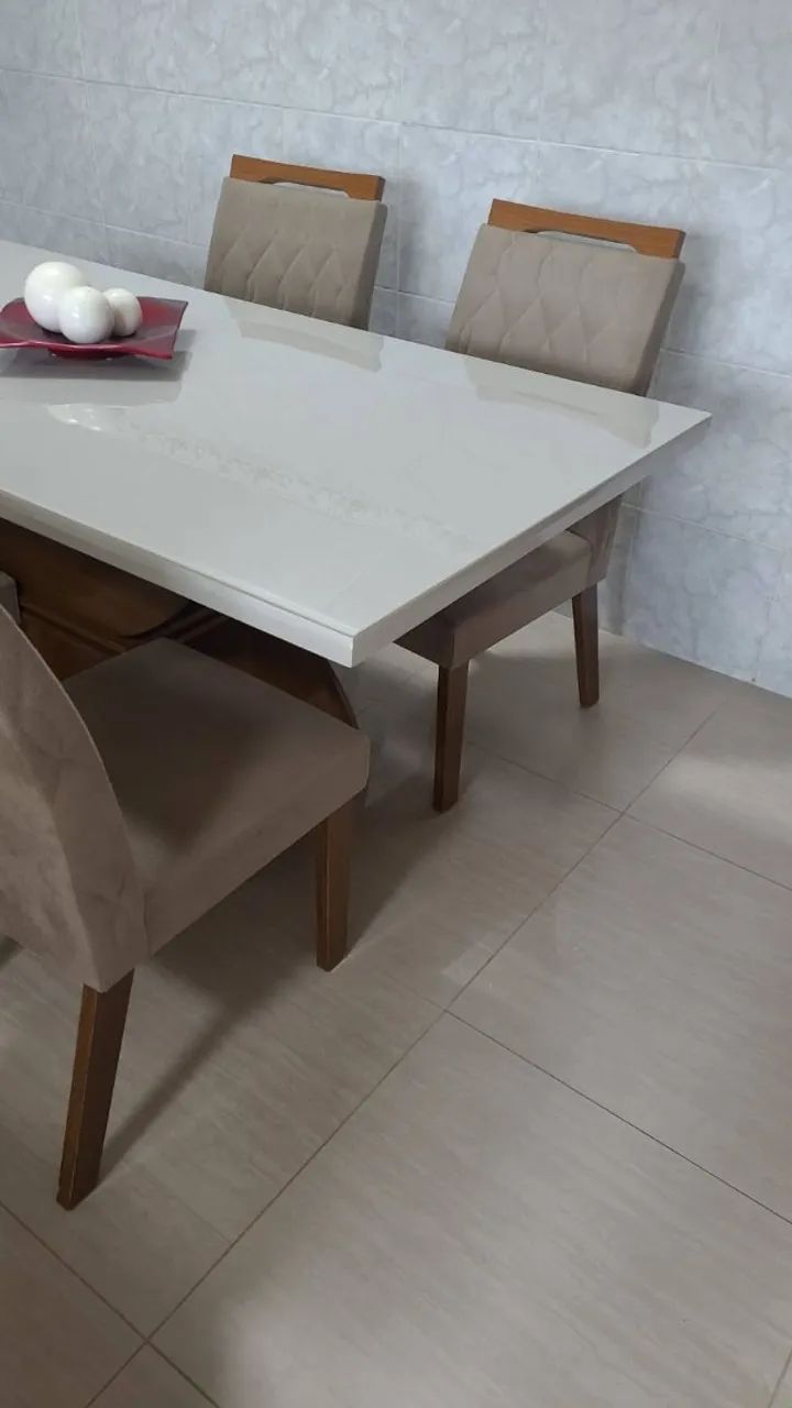 Mesa de jantar com 4 cadeiras - Foto 3