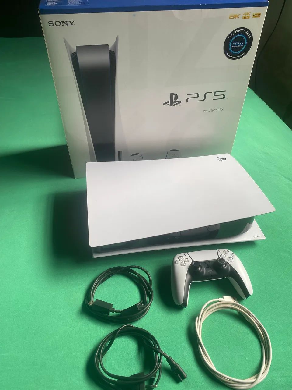 Ps5 FAT com leitor 